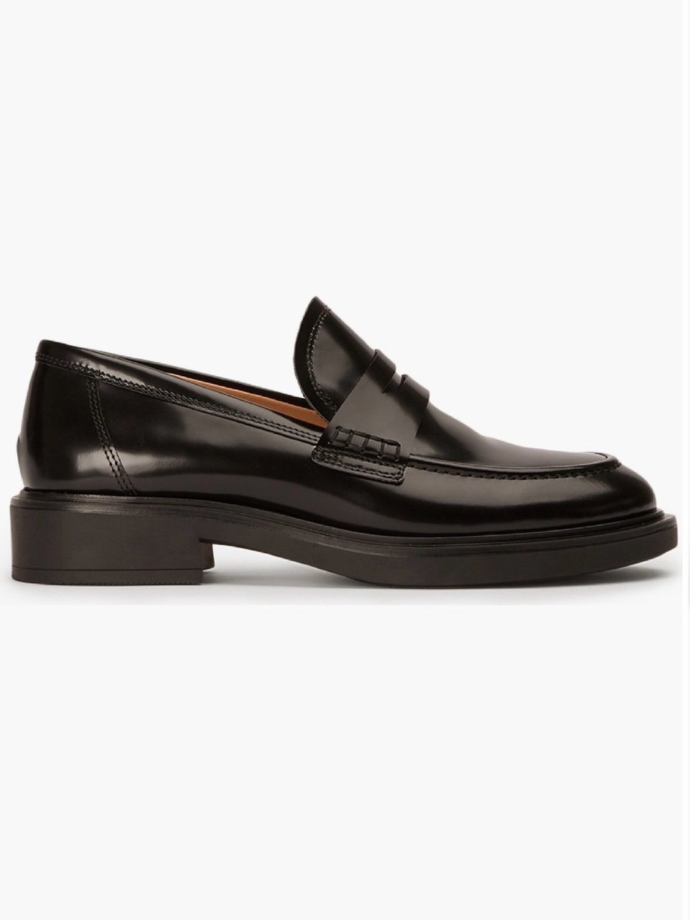 Tony Bianco Cherish Penny Loafer Black - Hi Shine Brand New